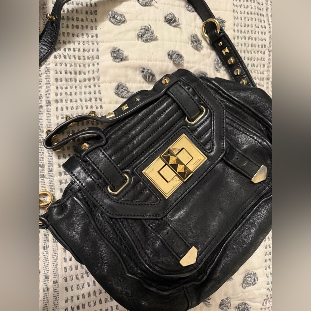 Mini vintage y2k juicy couture sheep leather lambskin rockstar